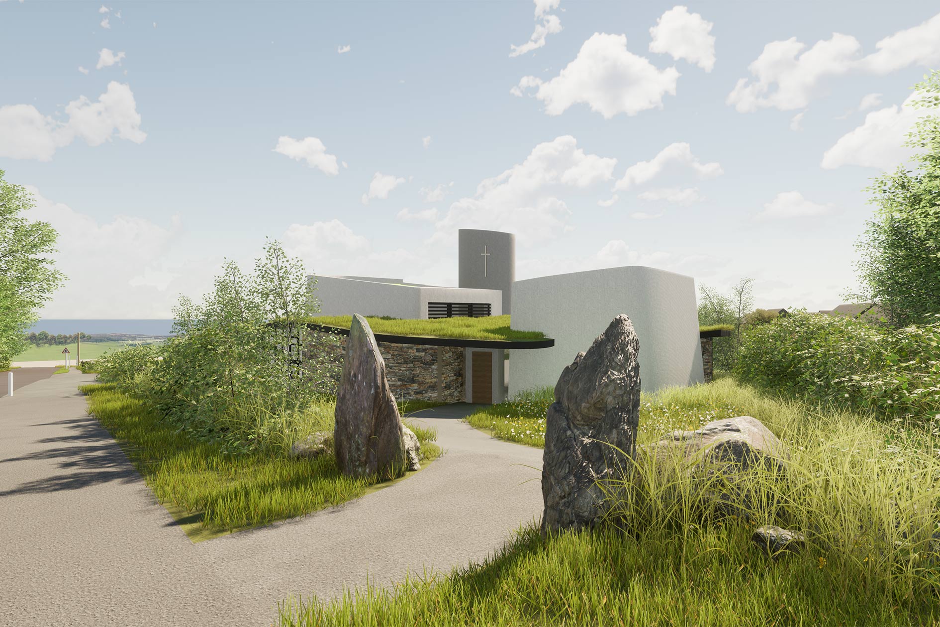 New Church Rural Dartmoor COMMUNITY CHURCH - Bazeley Architecture